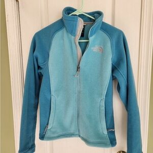 North Face Blue Fleece Jacket